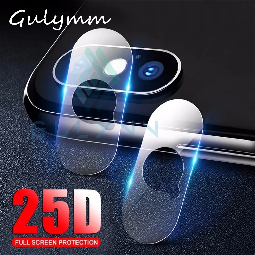 Защитное стекло для камеры 25D 2 шт. защитная пленка iPhone X 8 7 6S Plus XS Max XR R S SX RS XSMax |