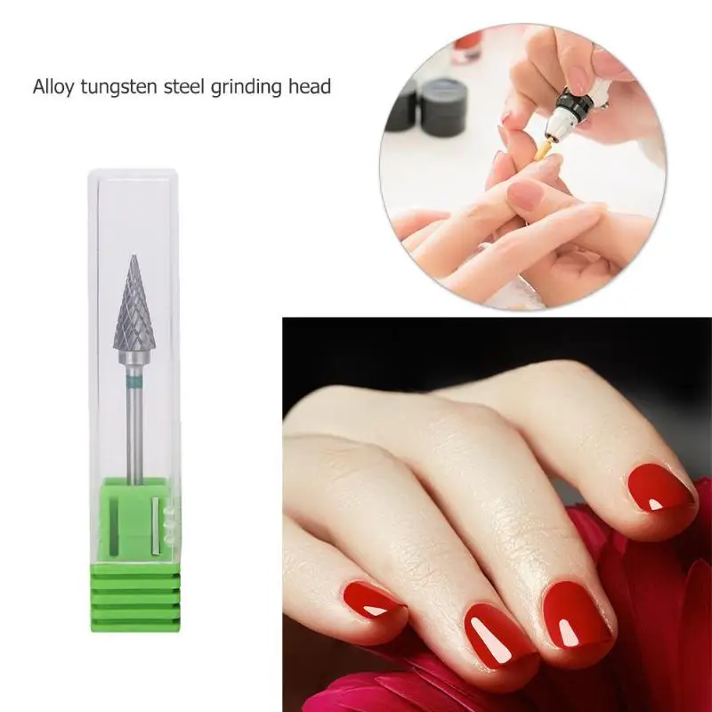 Tungsten Nail Drill Bit Cuticle Milling Cutter Milling Cutter Nail