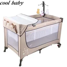 Крутая многофункциональная складная кроватка портативная Детская кроватка Колыбель кровать