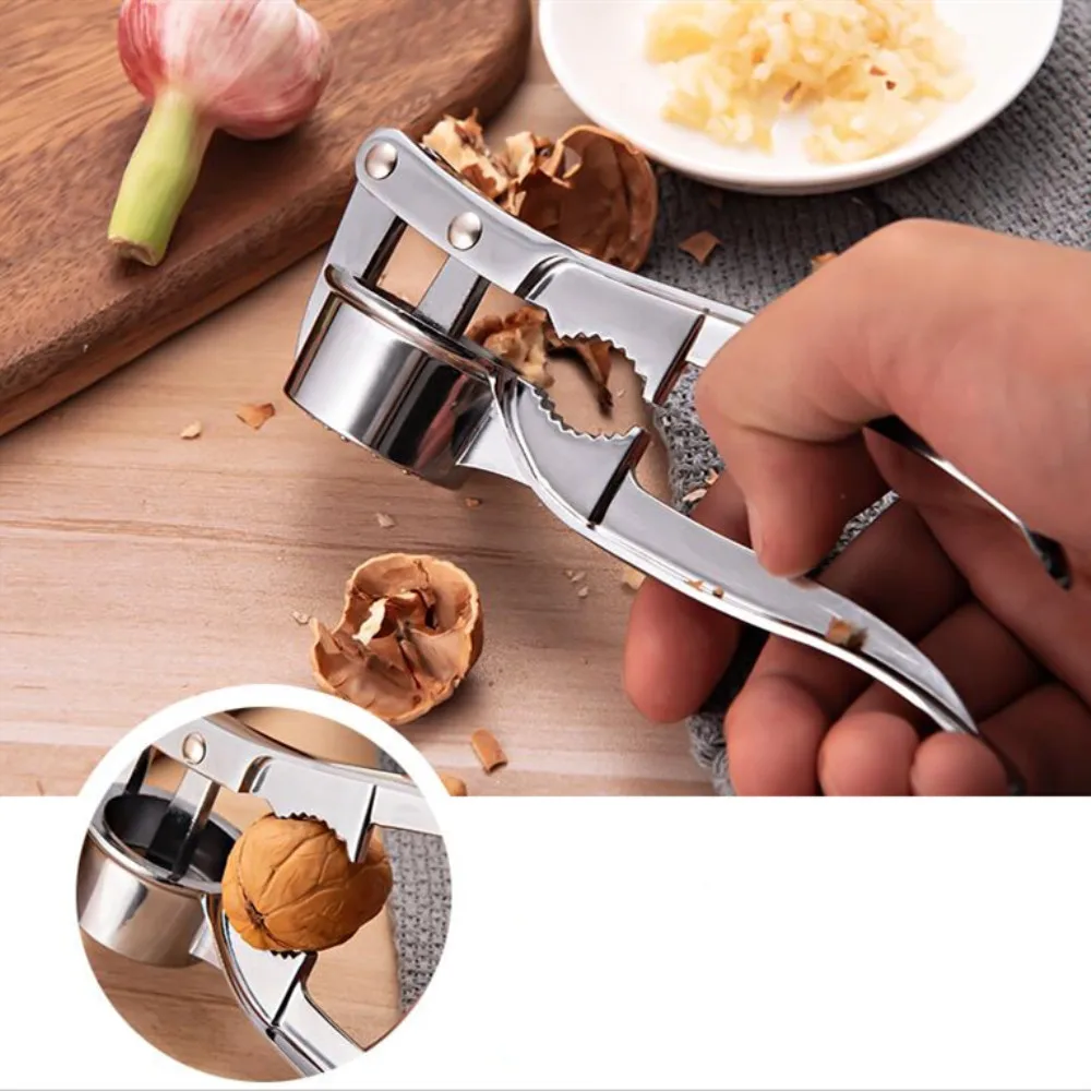 Multifunction Zinc Alloy Garlic Presser Mince Crusher Heavy Duty