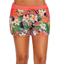 Уличные женские пляжные брюки свободные кружевные печатные кружевные шорты женские летние пляжные шорты s-xxxl