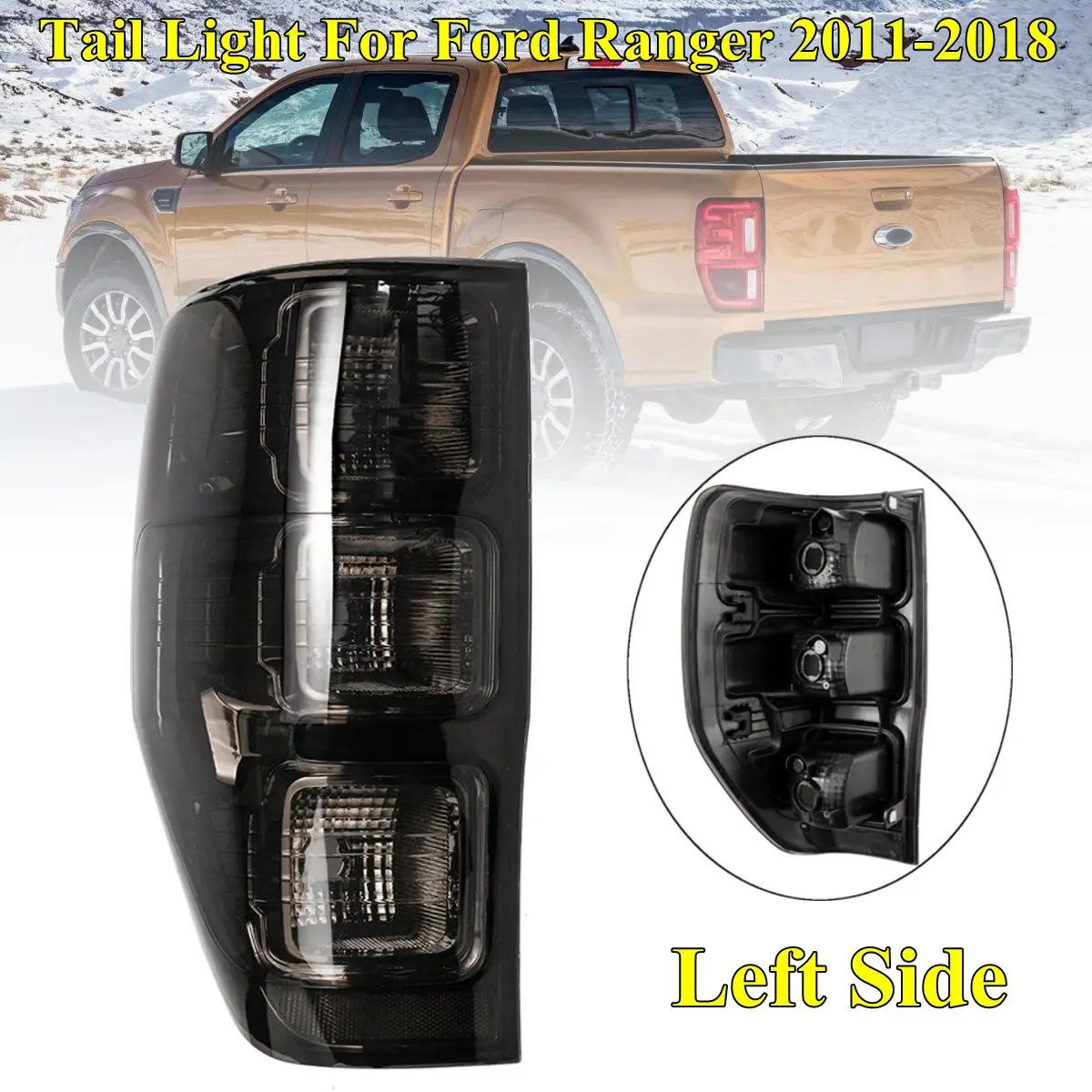 

Tail Lights Tail Lamp Rear Trunk Lamp Cover for Ford Ranger PX T6 MK1/MK2 WildTrak XLT XL XLS 2011 2012 2013-2018 Car Styling