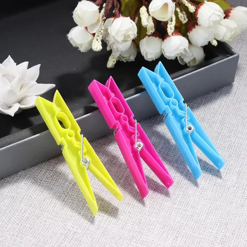 

24pcs/bag Powerful Large Clothespin Windproof Laundry Clips ABS Quilt Clothes Pegs Drying Racks Retaining Clip Beach Towel Clam