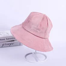 Весна стиль корейский стиль с широкими полями вышитая буква Панама для прогулок колледж Стиль Защита от солнца Досуг складной Панама