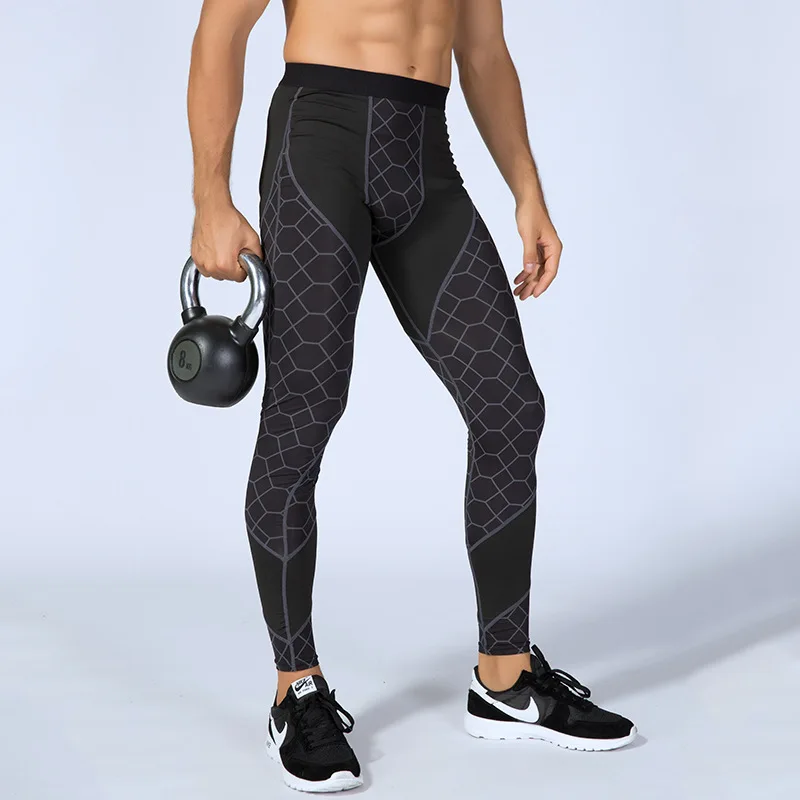 Yuerlian Men Sport Seamless Leggings Compression Ruuning Quick Dry Legging Pants Tights Fitness Jog |