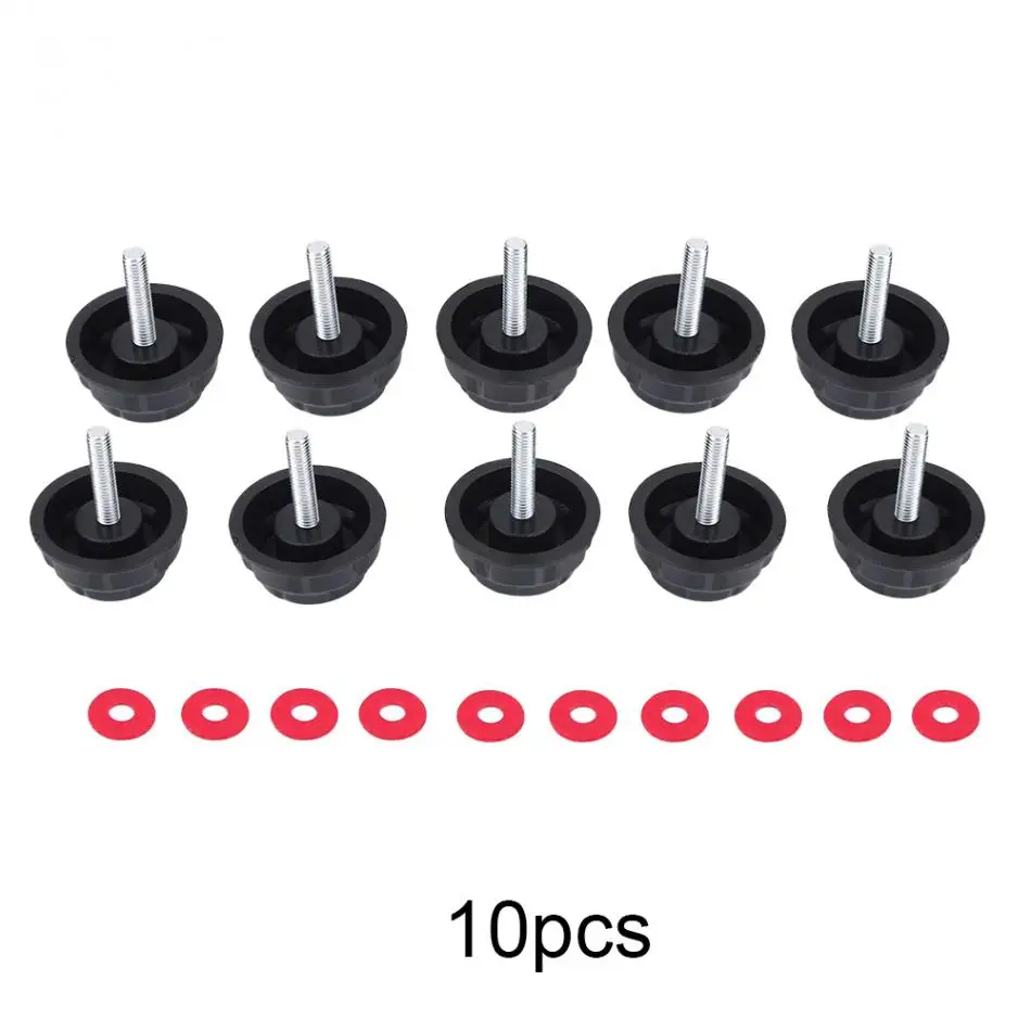 10pcs Universal Spinning Fishing Reel Handle Screw Cap Cover with