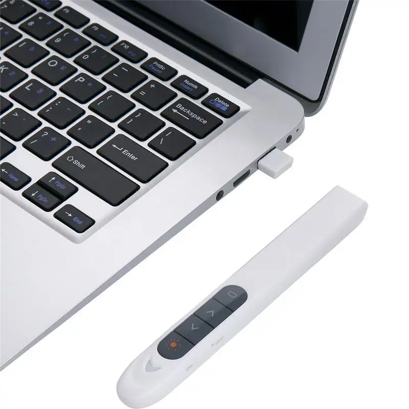 2.4 GHz مقدم لاسلكي مؤشر ليزر القلم المعلم PPT باور بوينت عرض 2.4 GHz مقدم لاسلكي مؤشر ليزر القلم المعلم PPT باور بوينت عرض