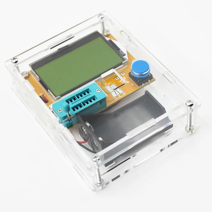 LCR T4 DIY Собранный Графический Многофункциональный Транзистор тестер комплект