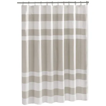 

Spa Waffle Shower Curtain Water Repellent and Stain Resistant Machine Washable