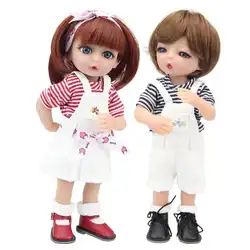 NPK 25 см Моделирование Reborn Baby Doll 3D реалистичные дети Playmate милый мягкий силиконовый Baby Reborn куклы игрушки с тканью Рождество