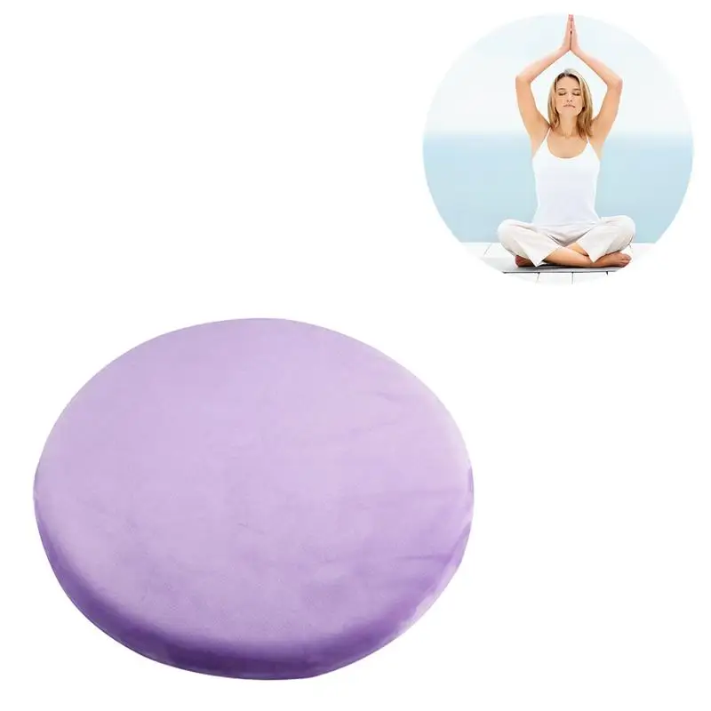Yoga Meditation Pillow Round Memory Cotton Pillow Wear