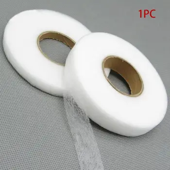 

1 Roll Double Sided Hem Tape Craft Web Stitch Witchery No Sew DIY Iron On Cloth 0.9/1.5/2cm