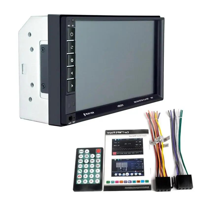 

2Din 7 Inch MP5 Multimedia Player Double Din Built-in Bluetooth For Wireless Audio Streaming Hands Free Car Mounted Player