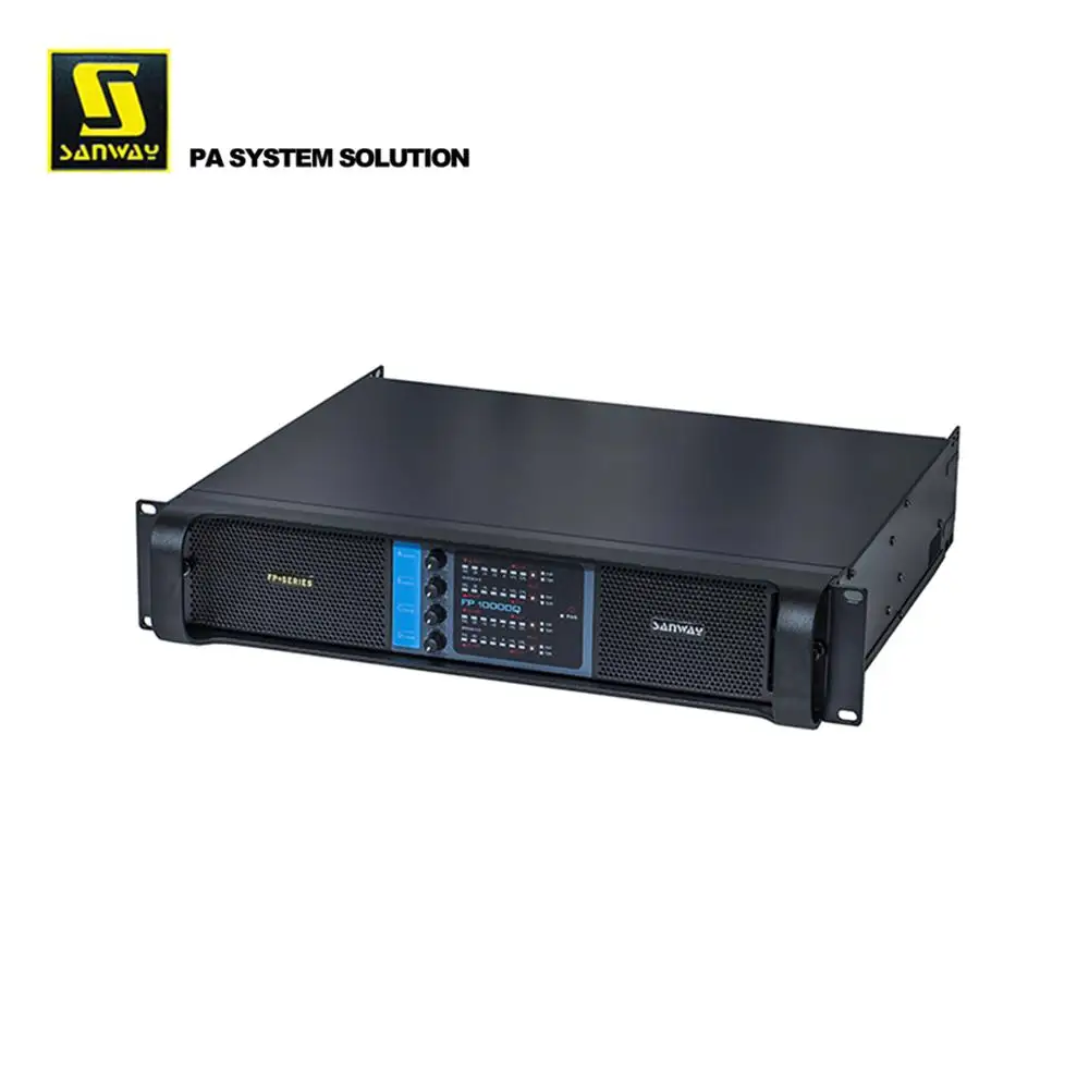 SA-10KQ 10000W 4CH Class TD Professional Audio Power Amplifier