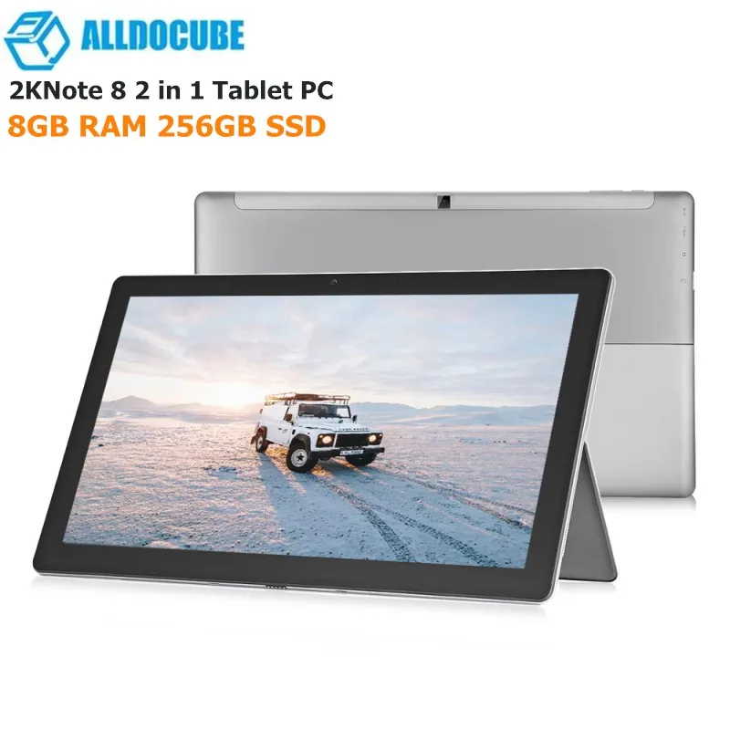 

ALLDOCUBE KNote 8 2 in 1 Tablet PC 13.3 inch 2K Screen Windows 10 Intel Core m3-7Y30 Dual Core 1.0GHz 8GB RAM 256GB SSD Tablet