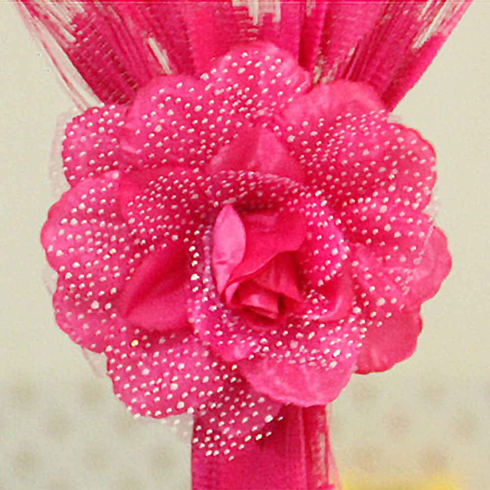 

Flower Curtain Tie Backs Household Window Screen Clip-on Holdback Home Decorative Curtains Tieback Wholesale #20