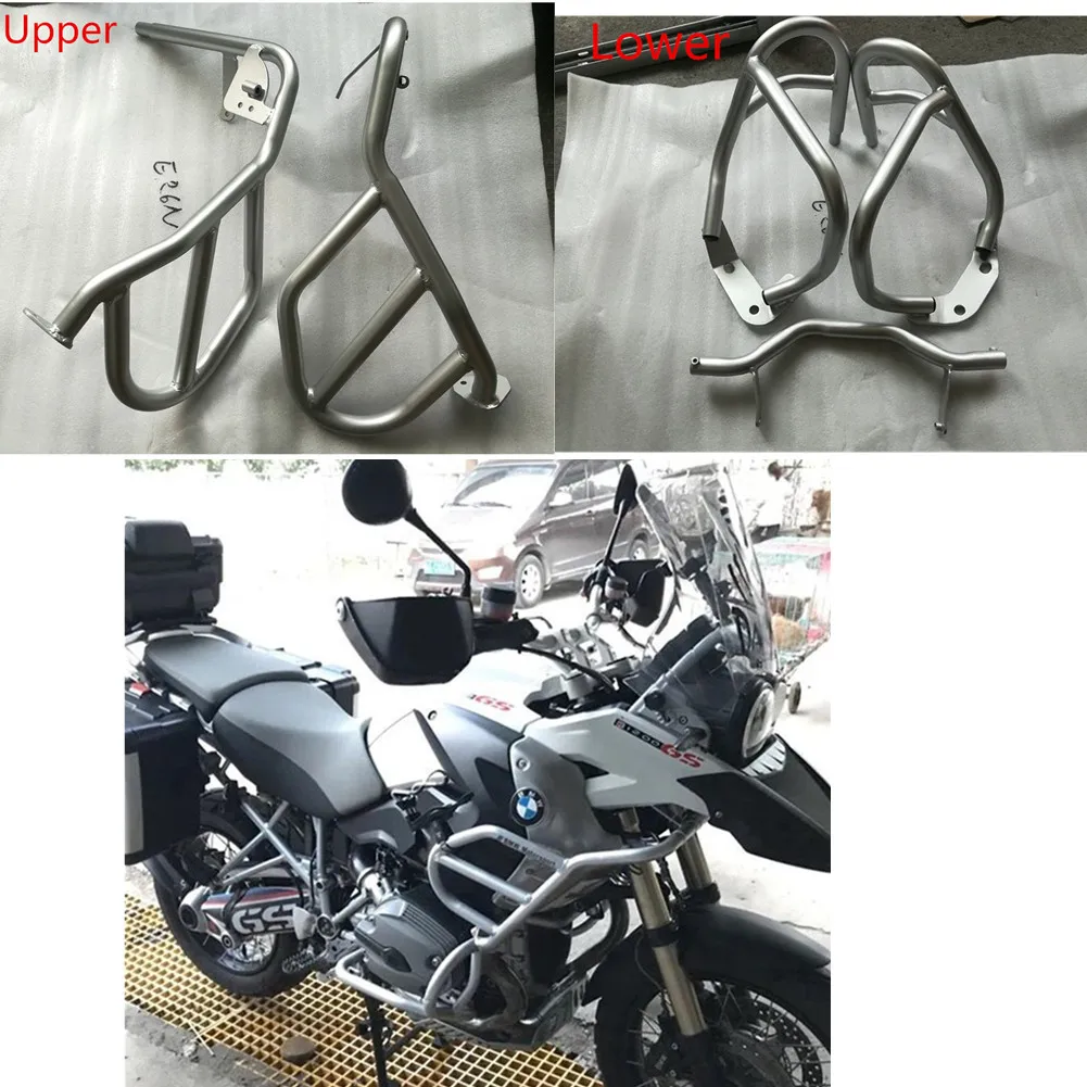 

For BMW R1200GS R1200 GS 2004-2012 2005 2006 2007 2008 Crash Bars Protector Engine Guard Frame Protective Bumper R 1200 GS 04-12