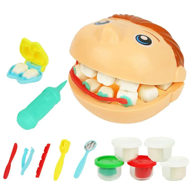 13 шт./компл. Реалистичная моделирование зубные инструменты Игрушки для маленьких детей игровой дом защиты окружающей среды безопасные