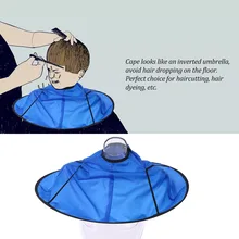 Складная накидка для стрижки волос, салонный передник для стрижки накидка-зонтик, накидка для окрашивания волос, шарф для стрижки волос, парикмахерский инструмент для взрослых детей
