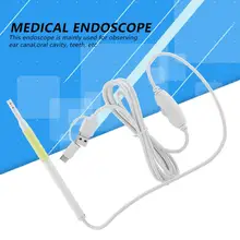Регулируемая СВЕТОДИОДНАЯ Лампа эндоскопа камера ушной полости рта стоматологический эндоскоп инспекционное устройство