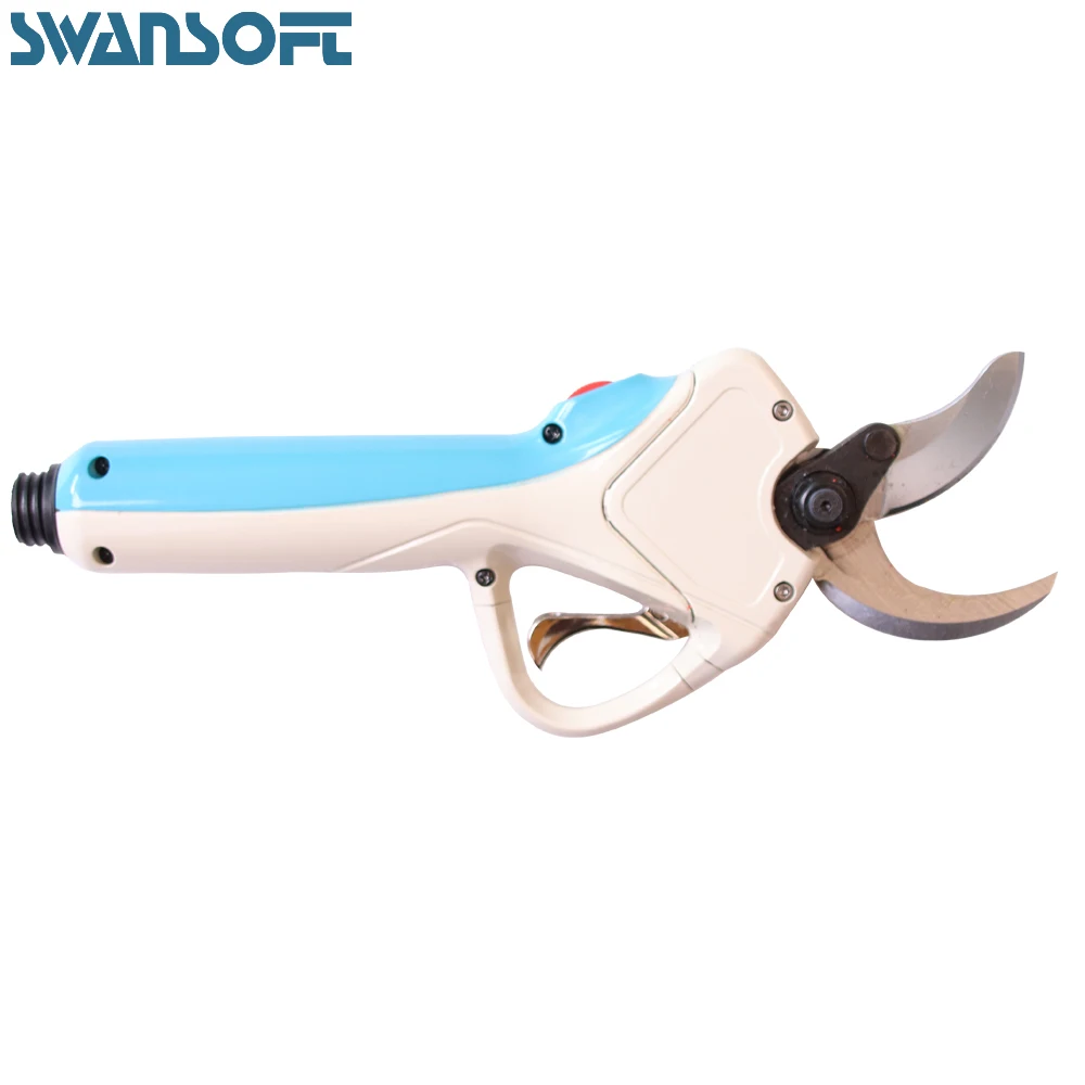 

Electric garden pruning shears, progressive 40MM lithium battery scissors, fast cutting, safe tree cutting