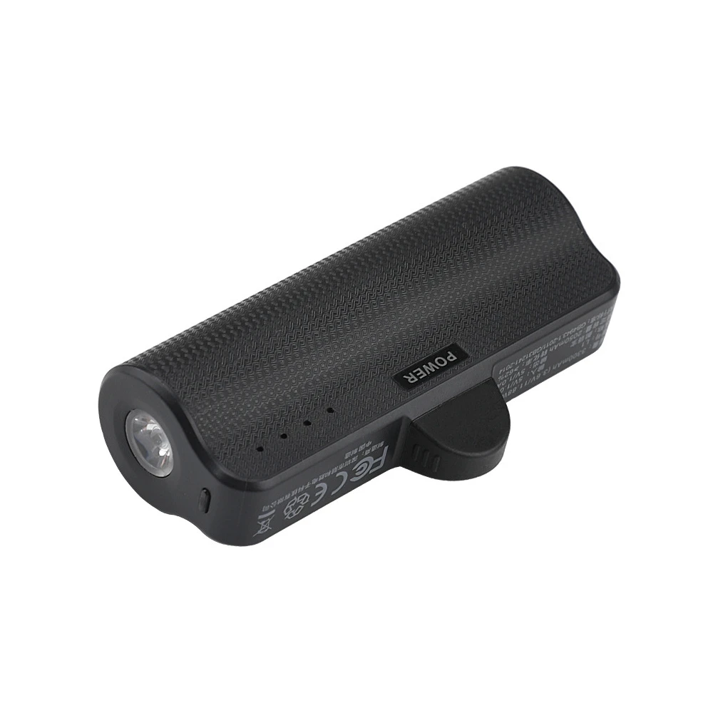 

3300mAh 5V 1A Portable Mini Power Bank With Flashlight Universal Type C Connector For DJI OSMO Pocket Gimbal Smartphone