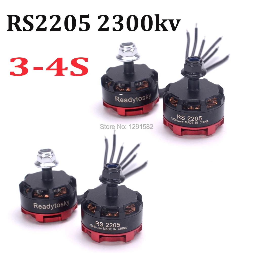 

RS2205 2300KV CW CCW Brushless Motor 3-4S support 5045 propeller for Martian II IV 220mm True X 220mm FPV Quadcopter