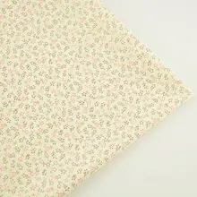 Classical Color Purple and Pink Flower Design Cotton Fabric for Sewing Clothes Patchwork Crafts Tilda Doll Fat Quarter CM