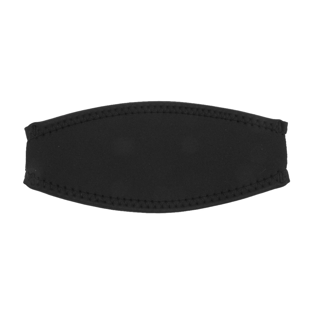 6mm Neoprene Diving Mask Strap Wrap Cover Scuba Dive Snorkel Goggle Equip Black
