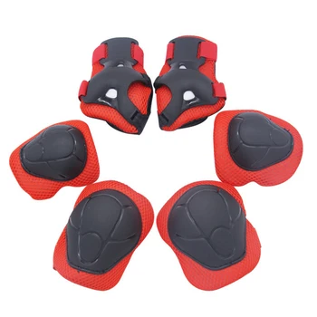

6Pcs Children Skating Wrist Knee Protective Gear Twist Car Electric Balance Car Outdoor Cycling Safety Guard Set for Kids