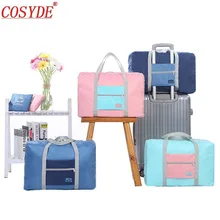 Новинка, складная дорожная сумка из нейлона, унисекс, Большая вместительная сумка для багажа, женские водонепроницаемые сумки, мужские дорожные сумки, органайзер для одежды