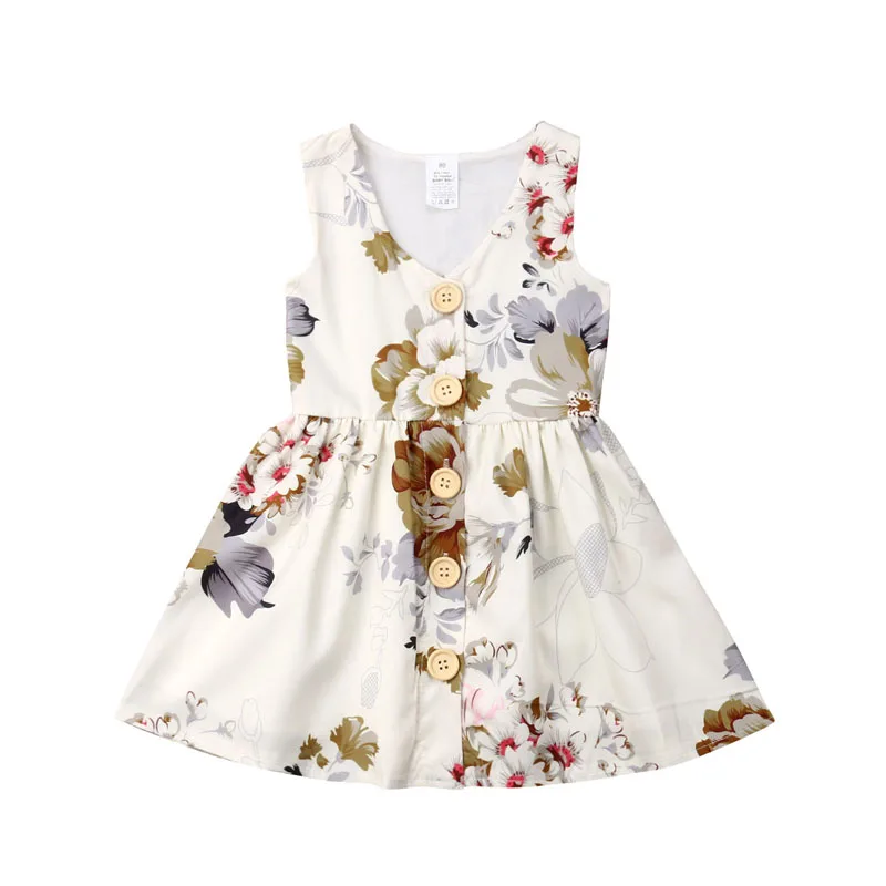 

Focusnorm New Lovely Toddler Kids Baby Girls Dress Flower Party Pageant Princess Tutu Gown Dress Clothes