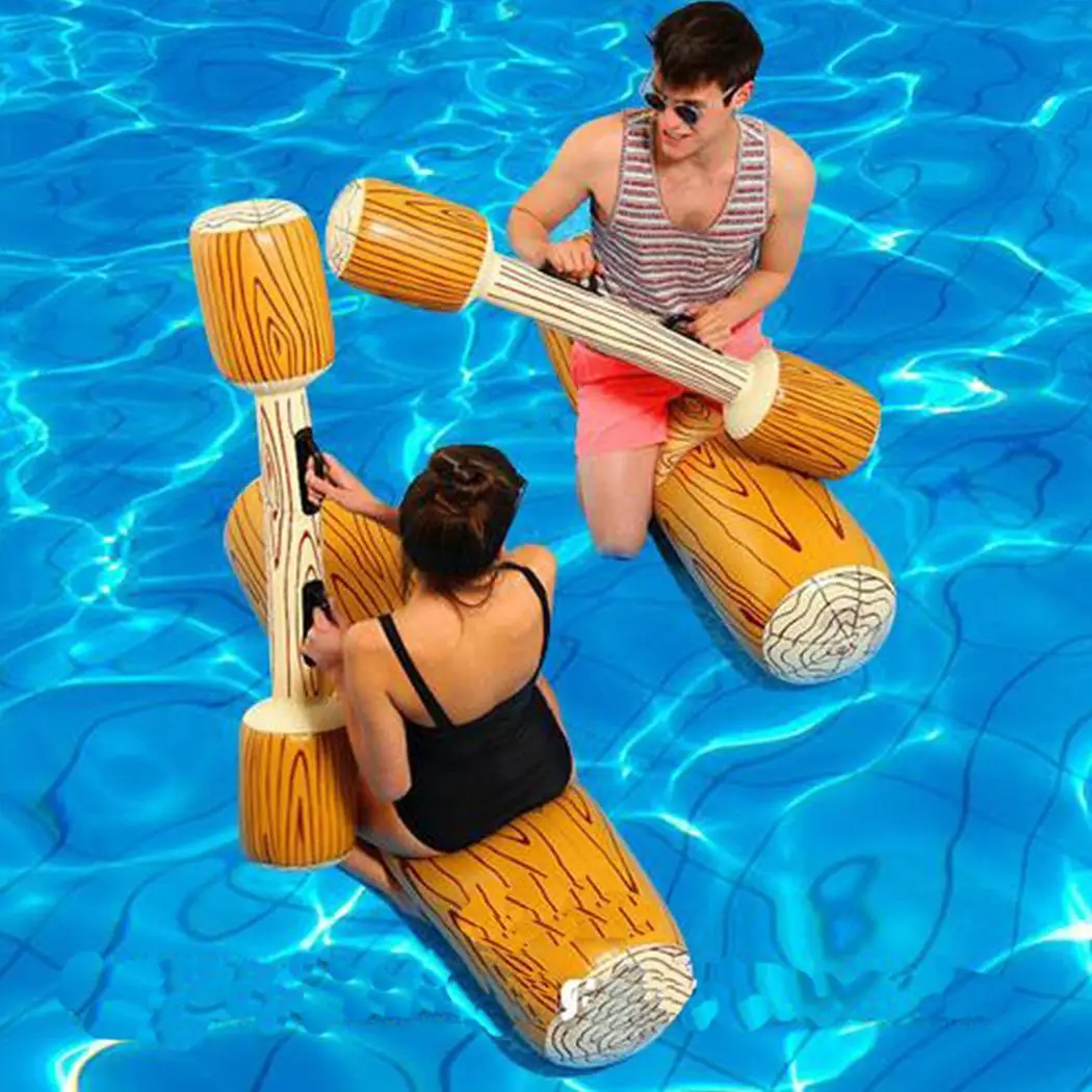 

Water Entertainment Game Toy Inflatable Float Raft Chair Stick Made of environmental protection pvc. Swim Ring