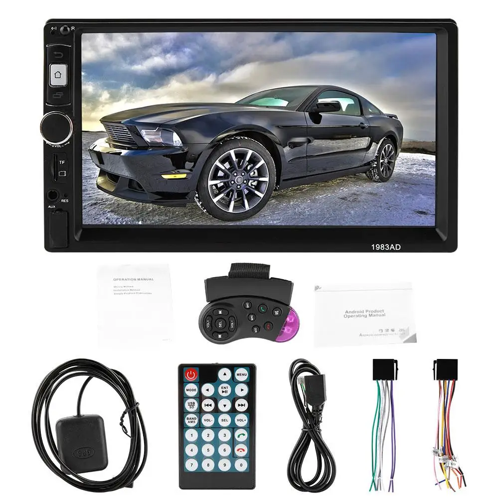 

7-inch HD MP5-1983 Radio Bluetooth MP5 Player GPS Touch Screen Multimedia