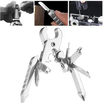 

New 15 in 1 Folding Pliers Screwdriver Opener Mini EDC Pocket Multifunction Tools