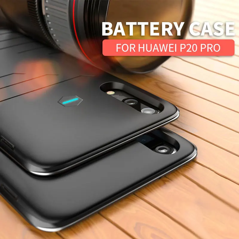  6800mah Ultra Thin Power Bank Case For Huawei P20 Pro Portable Fast Battery Charger Phone Case For 