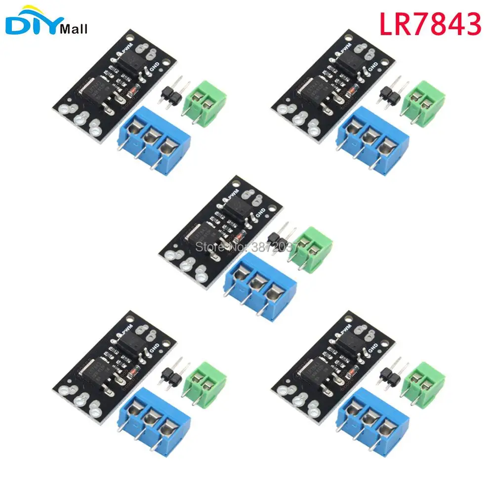 

5pcs/lot DIYmall LR7843 Isolation MOSFET MOS tube field effect transistor module instead of relay