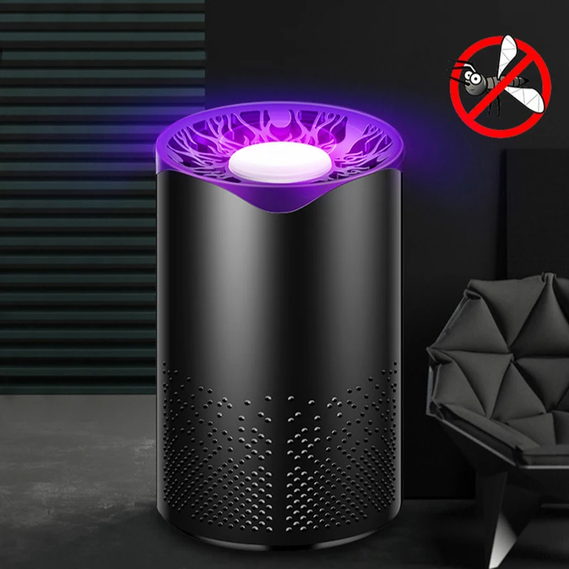 

USB Light Mosquito Control Lamp Trap LED Electric Trap Lamp Living Room UV Light Killing Lamp Mosquito Killer Insect