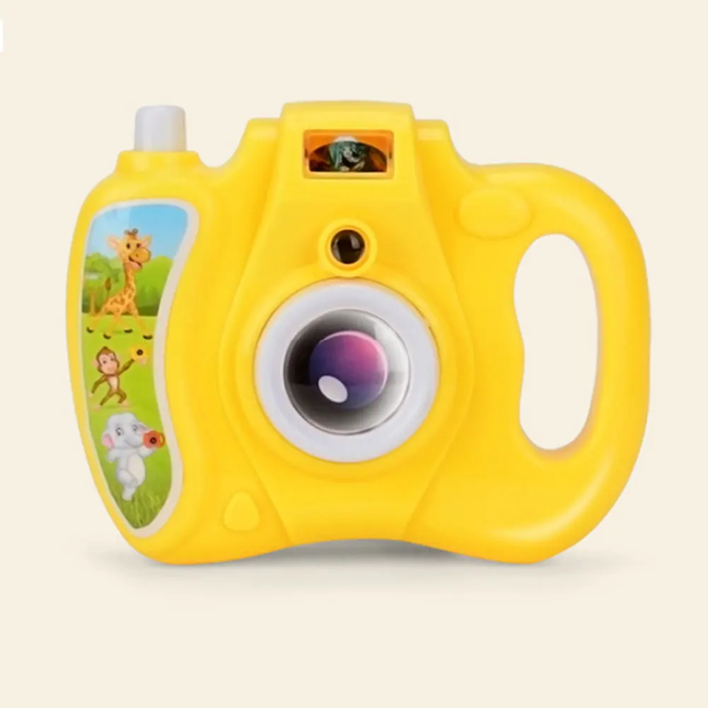 Light Projection Kids Funny Easy Operate Educational Children Intelligent Portable Camera Toy Cartoon Animal Simulation Gifts