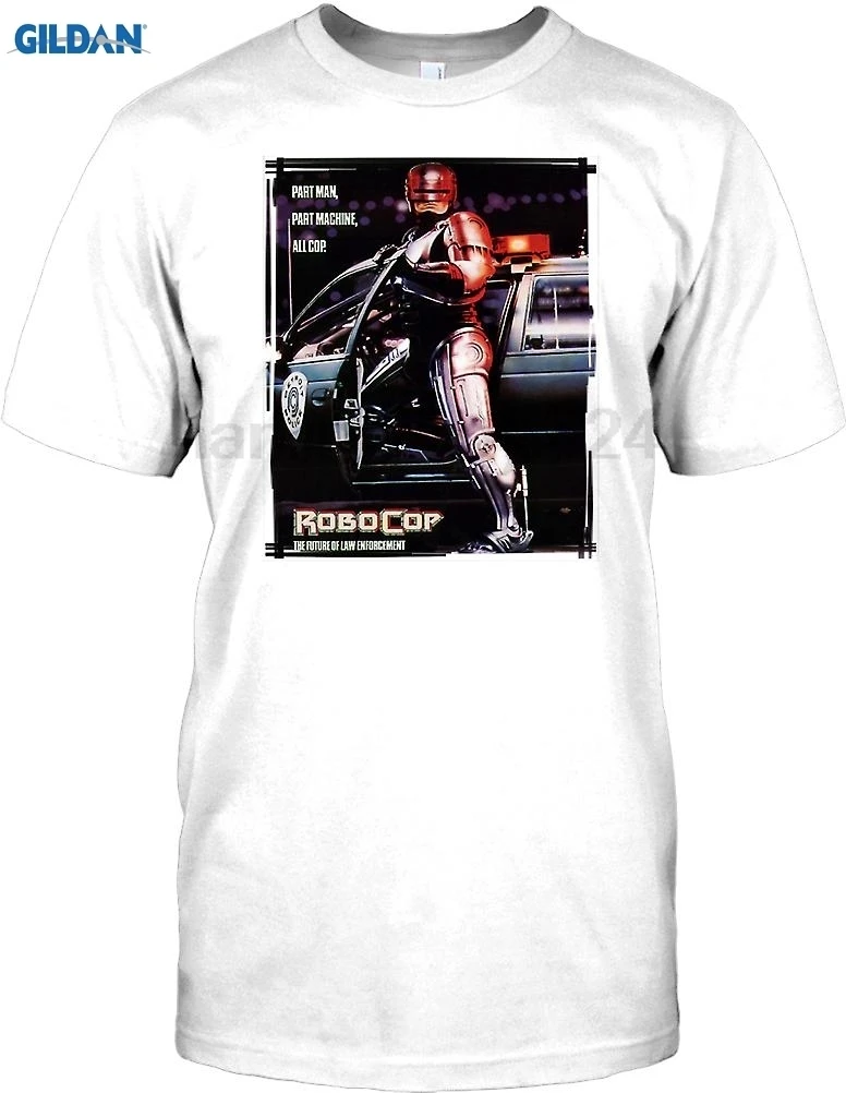 

GILDAN Robocop - Part Man Part Machine Mens T Shirt