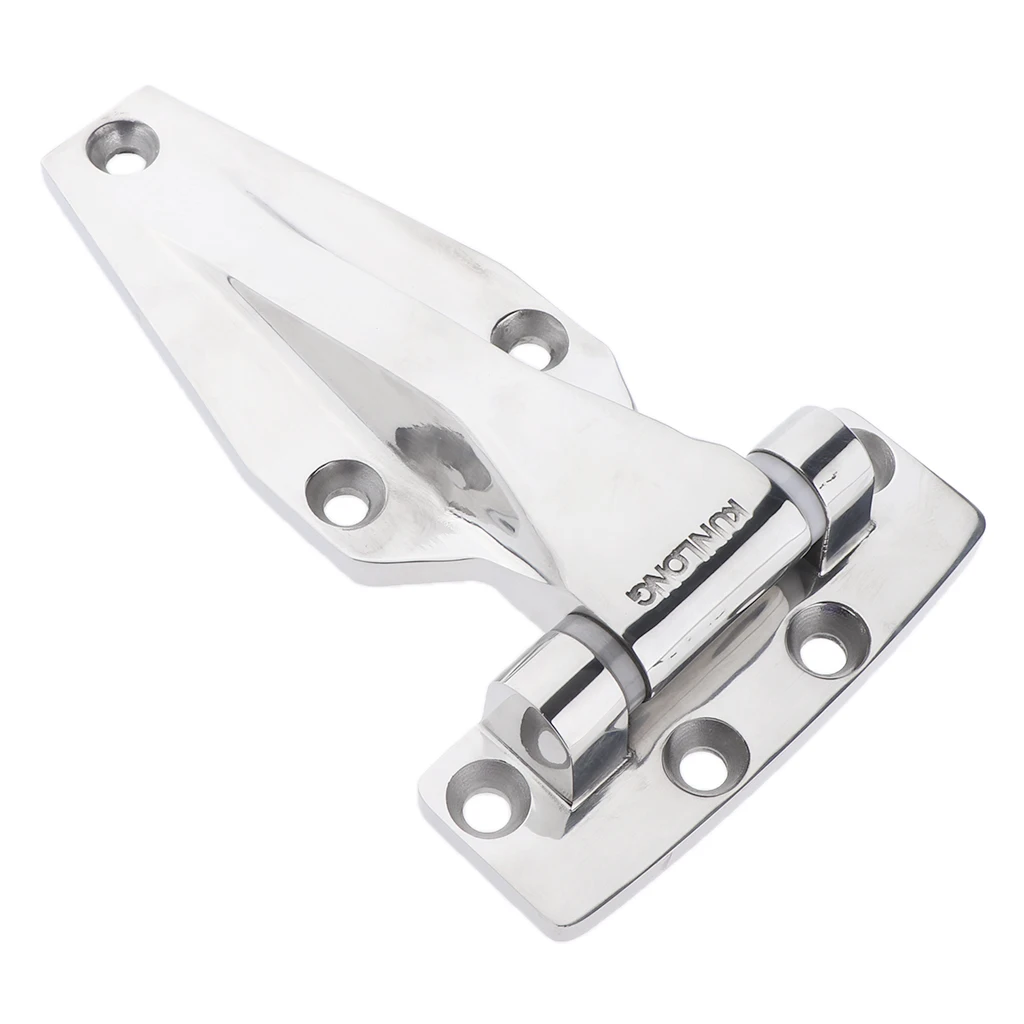 

Heavy Duty Door Gate T-Hinge Surface Mount Cooler Door Hinges