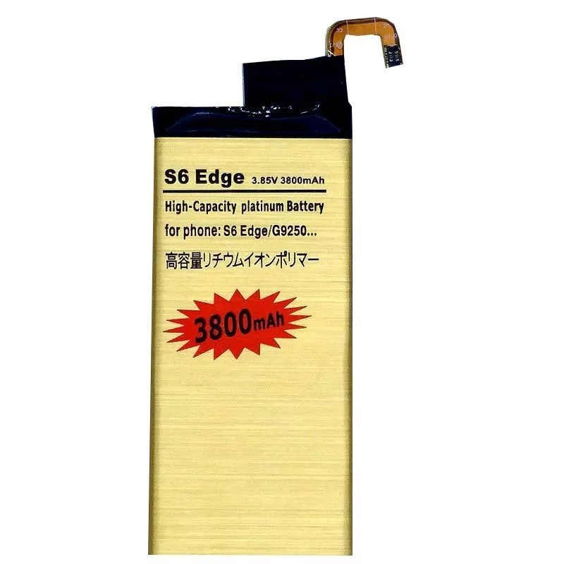 

10pcs New EB-BG925ABE Phone Battery for Samsung Galaxy S6 Edge Rechargeable Phone Batteries Accumulator bateria EB-BG925ABA