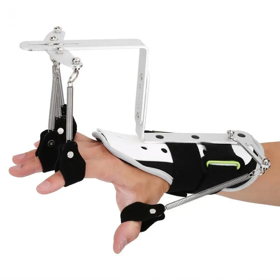 

Finger Splint Protector Orthotics Medical Hand Rehabilitation Training Joint Brace for Stroke Hemiplegia Patient Tendon Exercise
