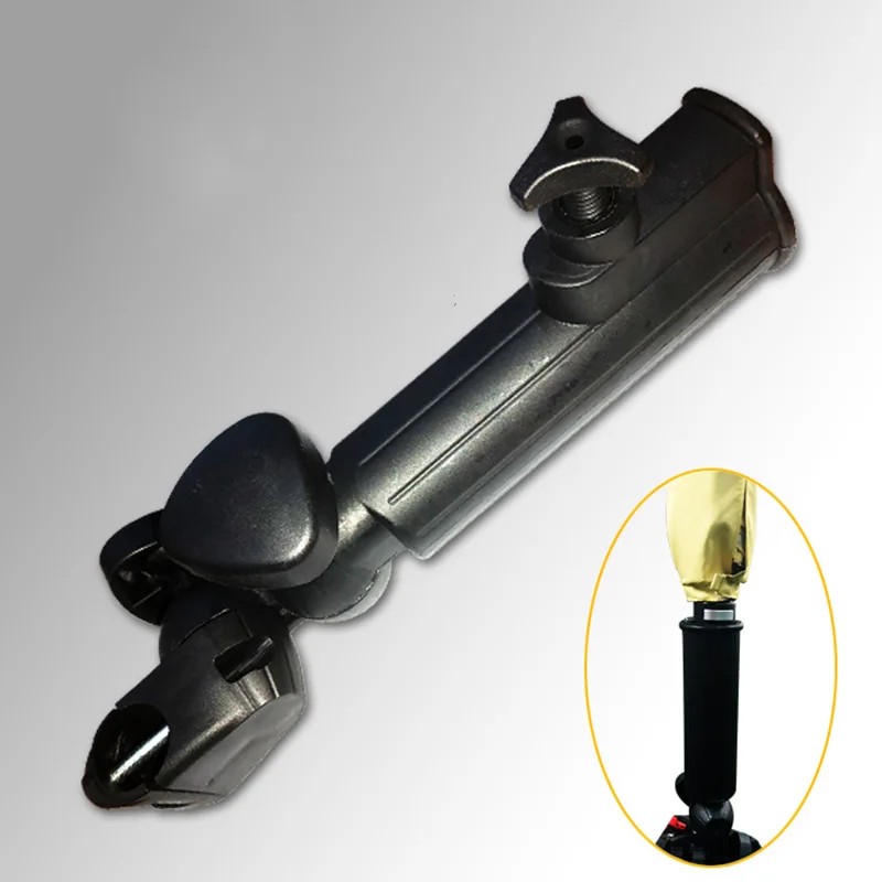 

New Black Sturdy Multi-Angle Golf Umbrella Holder Stand
