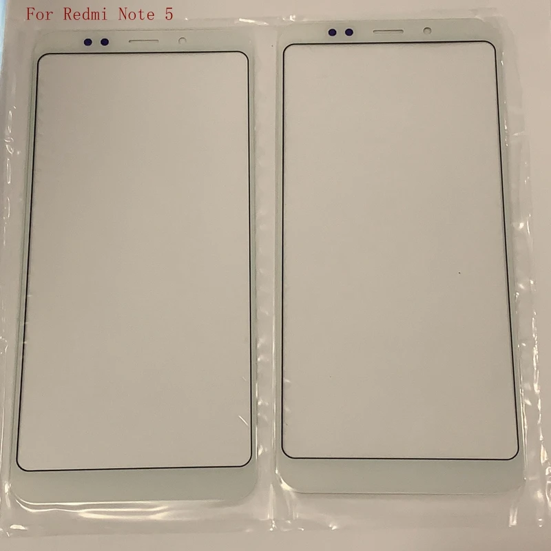 

BCHDIGITAL XM020 For Xiaomi Redmi Note 5 note5 lcd Touch Screen Outer Cover Front Glass Lens Cover Panel Replacement