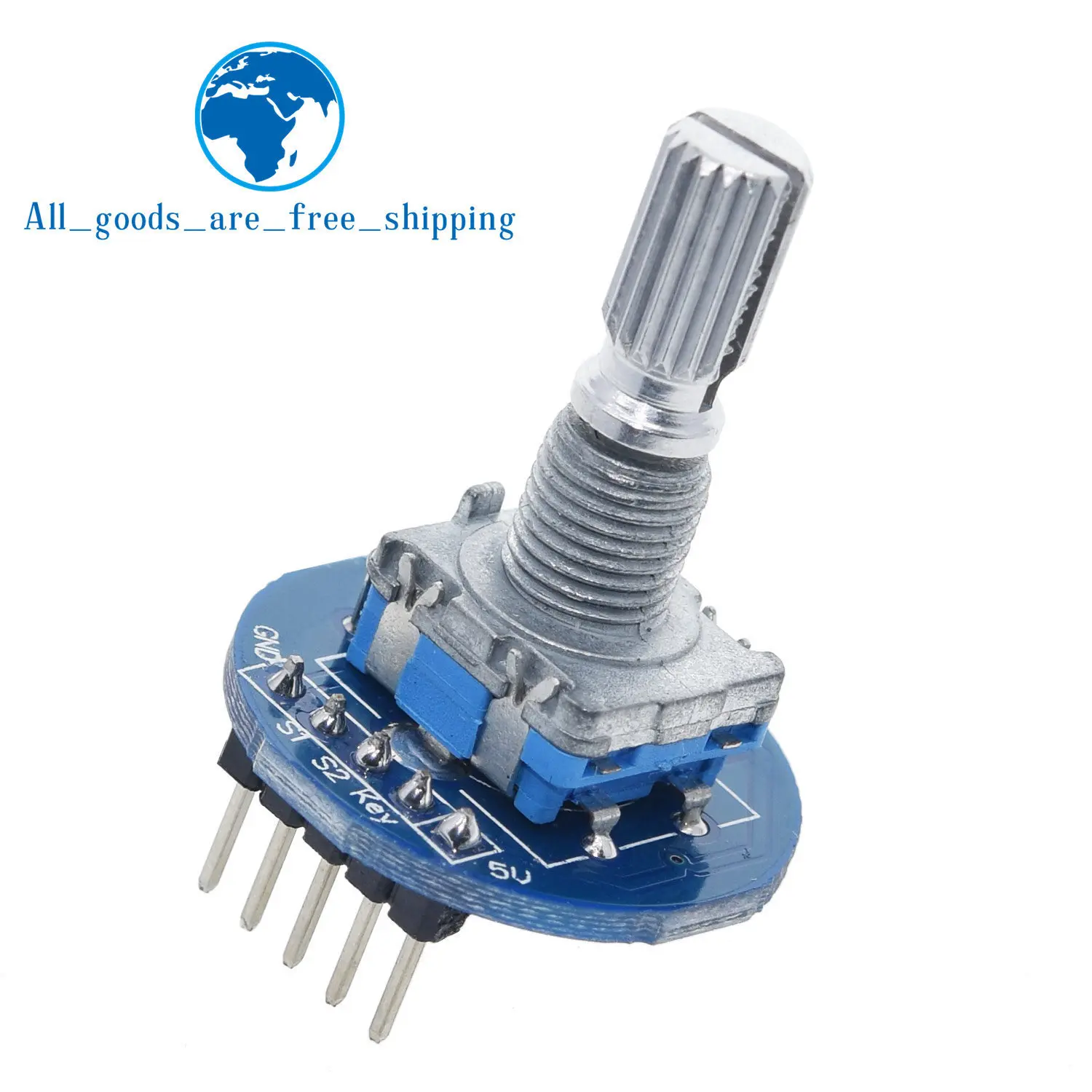 Модуль роторного энкодера TZT для разработки датчика Arduino Круглый аудио