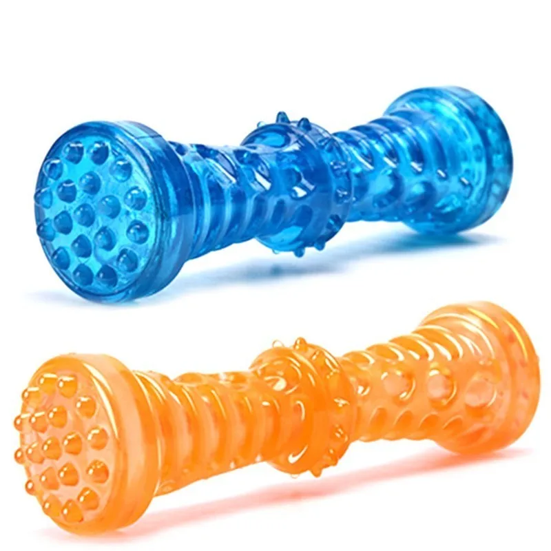 

Dog Toy Rubber Dog Beeper Toothbrush Toy For Small Large Dogs Trainging Chew Toys Dog Toy Sound Resistance Molar Teeth