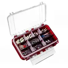 175*105*45 мм рыболовная приманка коробка двухсторонняя снасть коробка аксессуары для рыболовных приманок коробка блесна приманка рыболовный контейнер для снастей