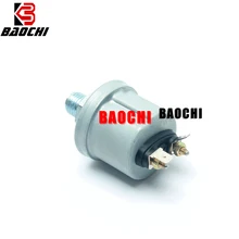 1pc High-quality Oil Pressure Sensor 1/8 NPT with Warning Contact 0-10bar G WK for VDO Sensor Oil Pressure Sender 10mm Wholesale universal vdo oil pressure sensor 0 to 10 bars 1 8npt for pressure gauge