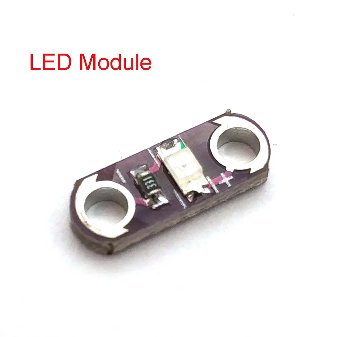 

LilyPad Led Red/White/Orange/Emerald Green/Blue/Yellow/Yellow Green Light Module For Uno DIY KIT